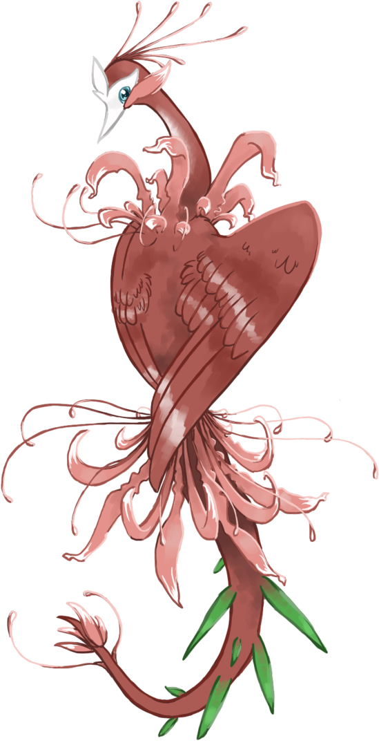 Red Spider Lily Tattoo - Red Spider Lily Drawign (730x1095)