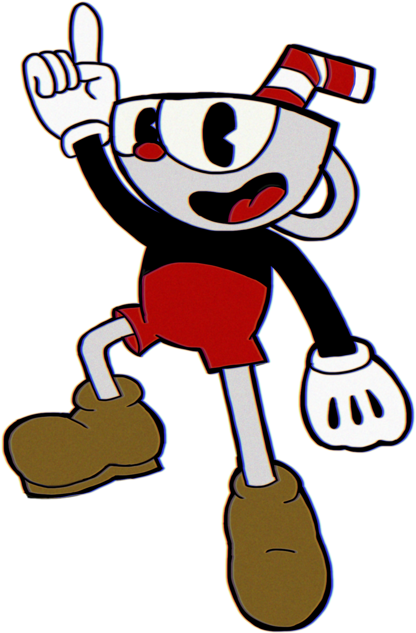 Cuphead Deviantart Xbox One Character - Cuphead Png (1024x1350)