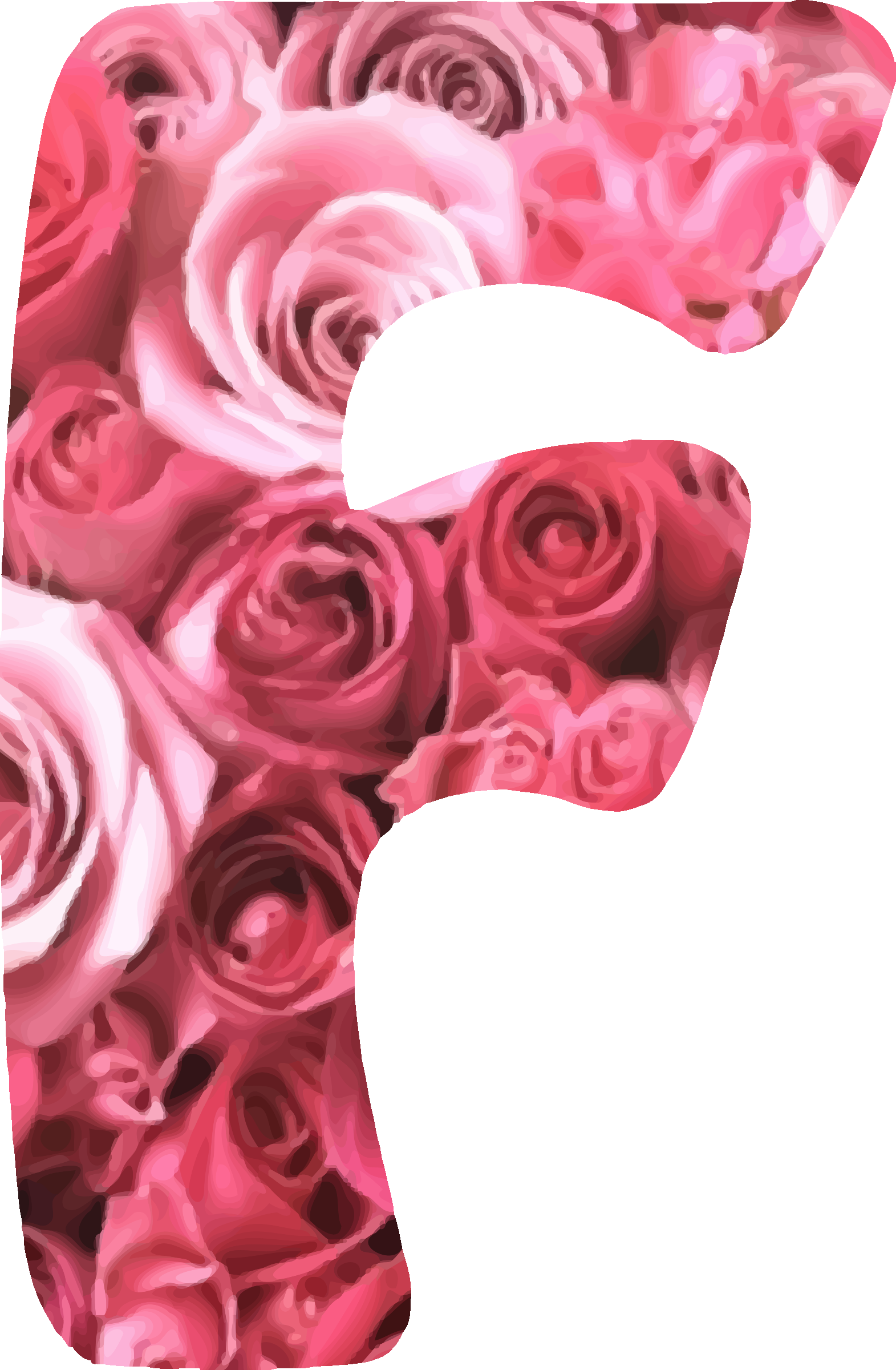 Alphabet 15, - Cakeusa Vintage Red Roses Floral Flower Birthday Cake (1571x2400)