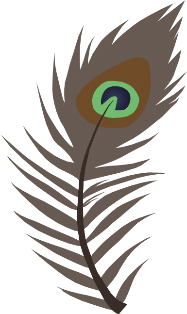 Peacock Feather Cutie Mark - Portable Network Graphics (750x750)