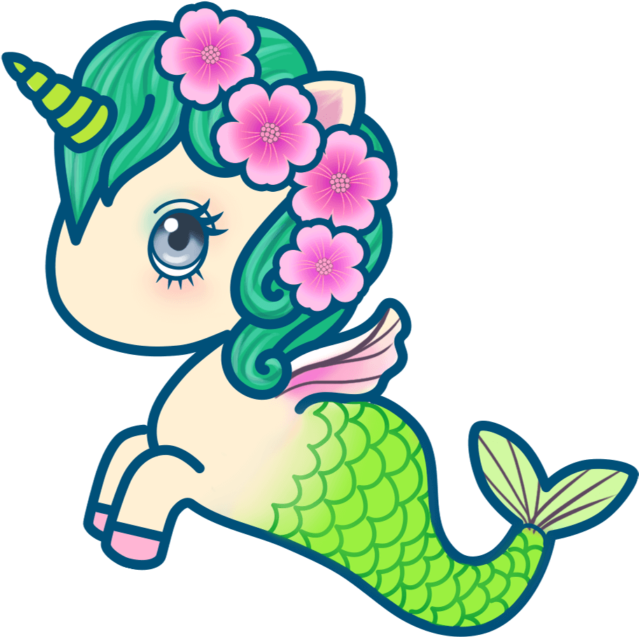 Aquacorns Second Wave - Backgrounds Mermaids And Unicorns (1200x1200)