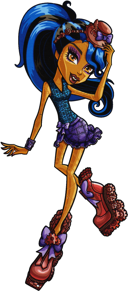 Robecca Steam Dance Class Art - Monster High Dance Class Robecca (470x1000)