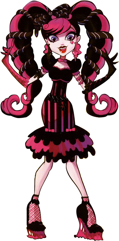 Monster High Artworks/png - Monster High Sweet Screams Draculaura (450x842)