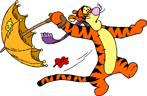 Windy Clip Art - Autumn Clipart Gif (500x337)