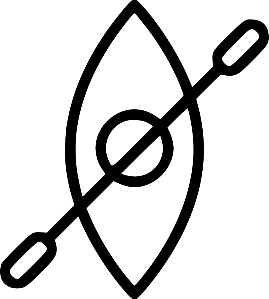 Kayak Boat Water Swim Paddle Comments - Kayak Para Colorear (880x980)