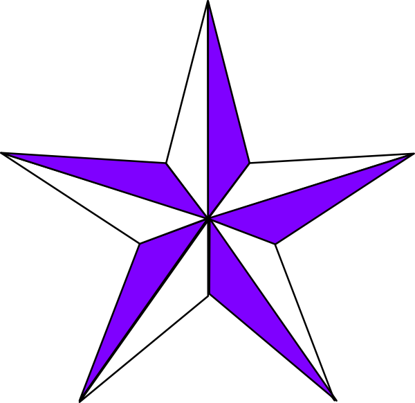 Stained Glass Star Pattern (600x582)