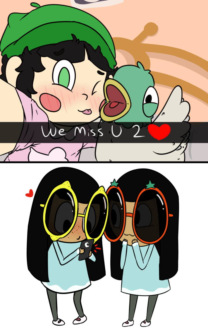 Miss U 2 By Runingfromlions - Cartoon (711x1124)