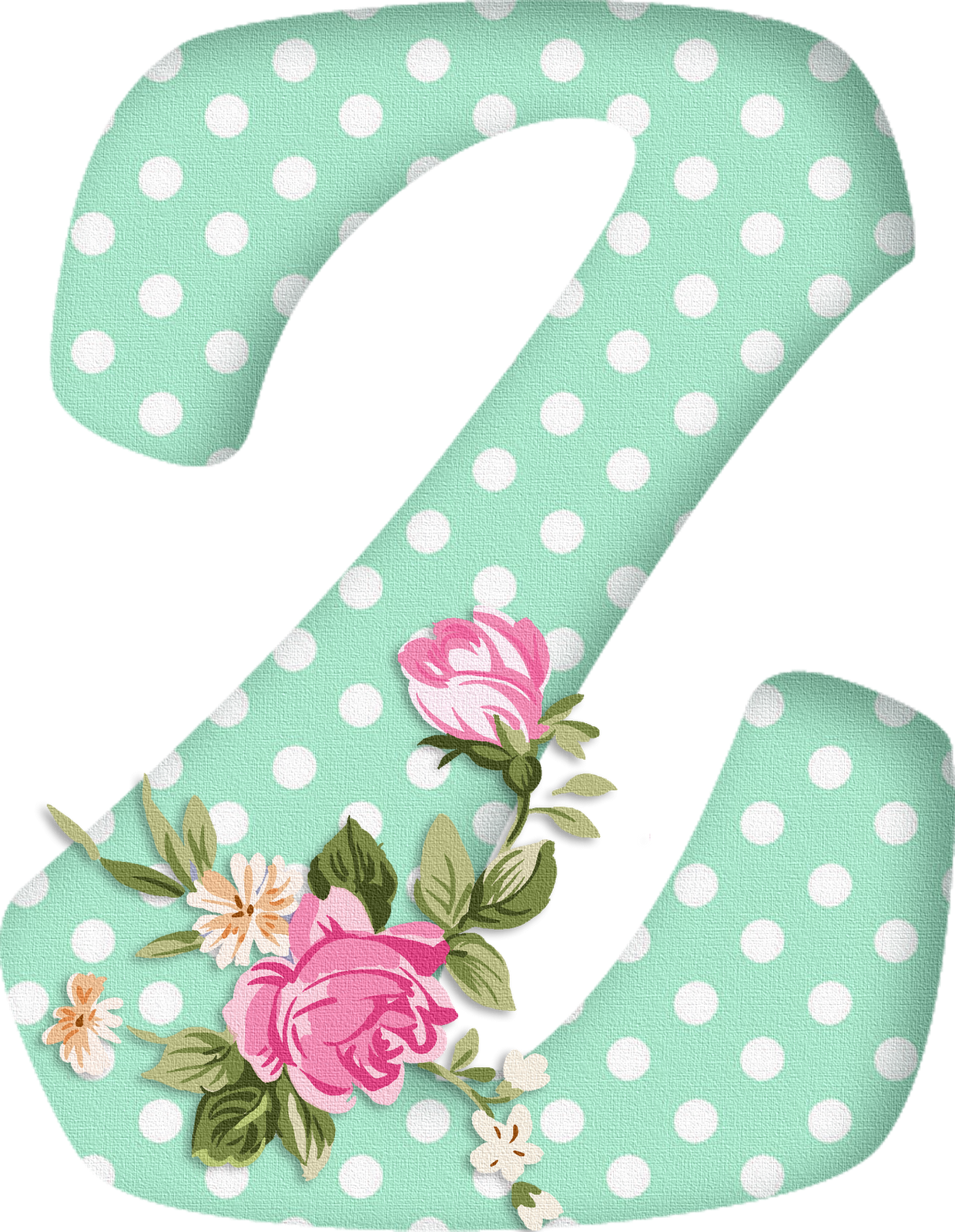 Abecedario Con Flores - Letra Z Con Flores (1240x1600)