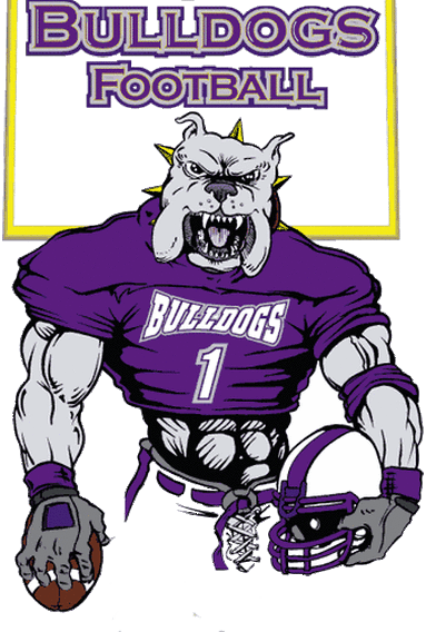Bulldog Clipart Purple Pencil And In Color Bulldog - Alt Attribute (383x568)