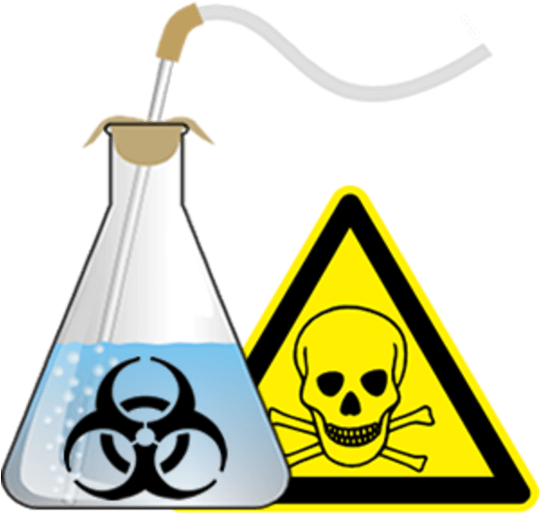 Animated Science Clipart - Lab Safety (600x586)