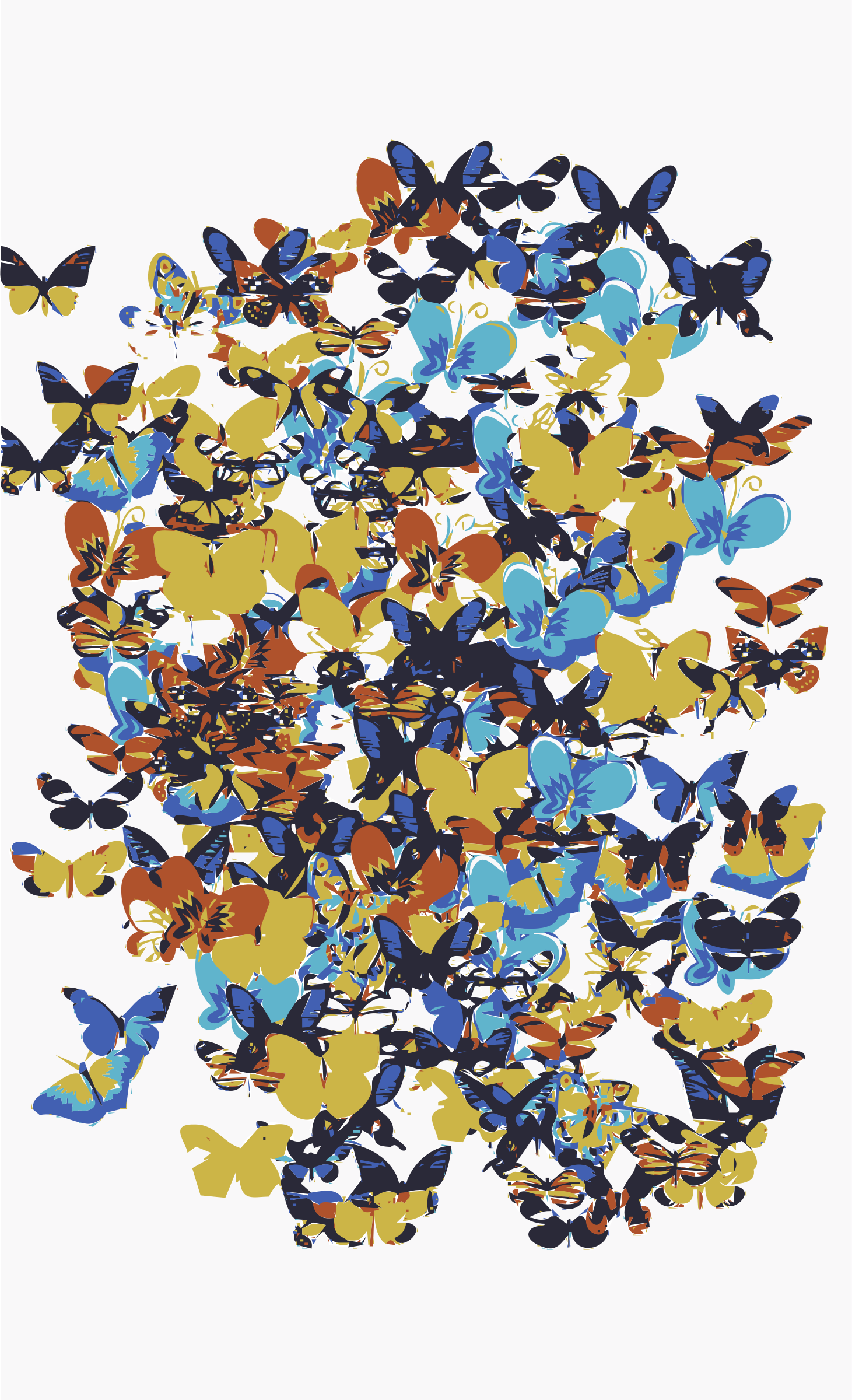 A Swarm Of Butterflies - A Swarm Of Butterflies (1461x2400)