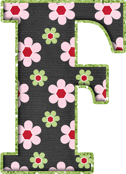 Flores - - Alphabet (416x571)