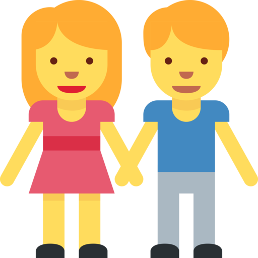Twitter - Mann Und Frau Emoji (512x512)