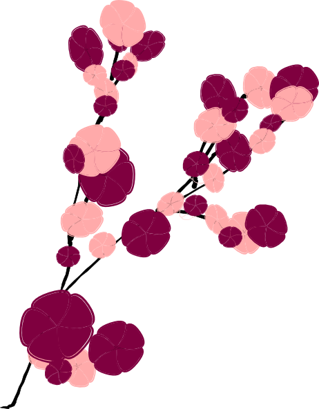 Spring Blossom Clip Art At Clker - Spring Blossom Clip Art (462x593)