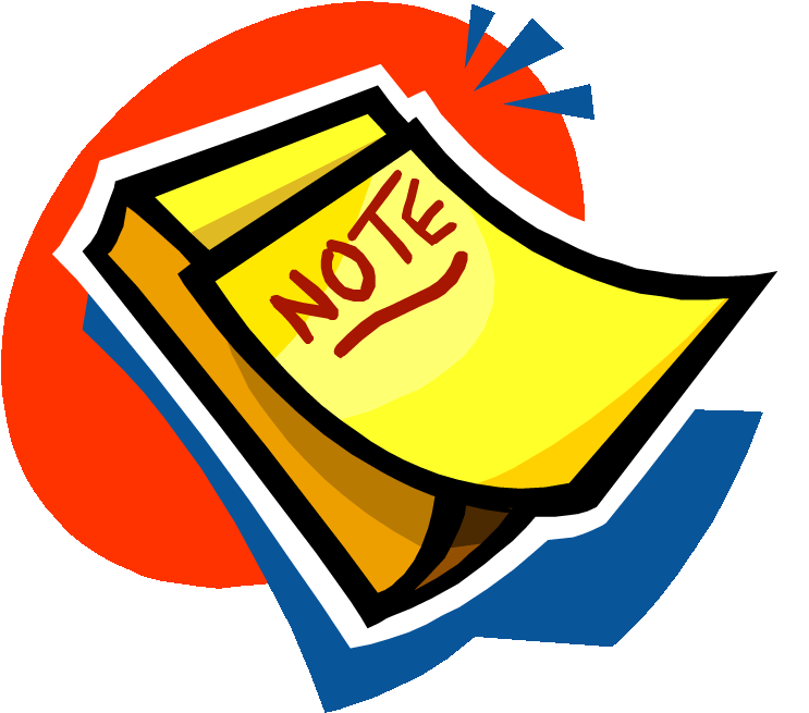 Su Yeon's Blog - Take Down Notes Clipart (750x661)