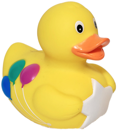 Special Occasion Personalize Rubber Duck By Lilalu - Bath Toy (500x500)