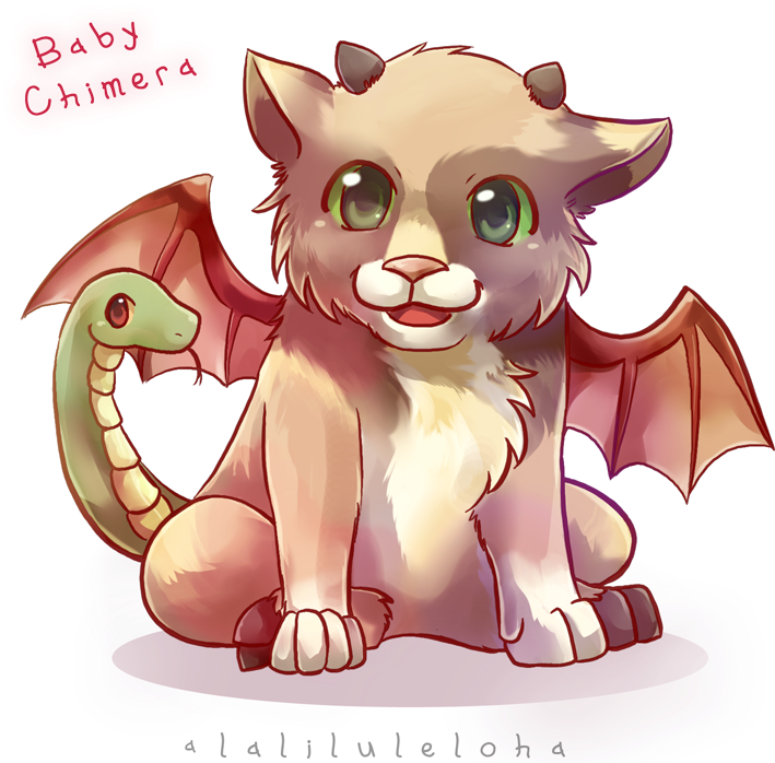 Http - //lalaliluleloha - Deviantart - Com/art/myth - Cute Baby Mythical Creatures (850x750)