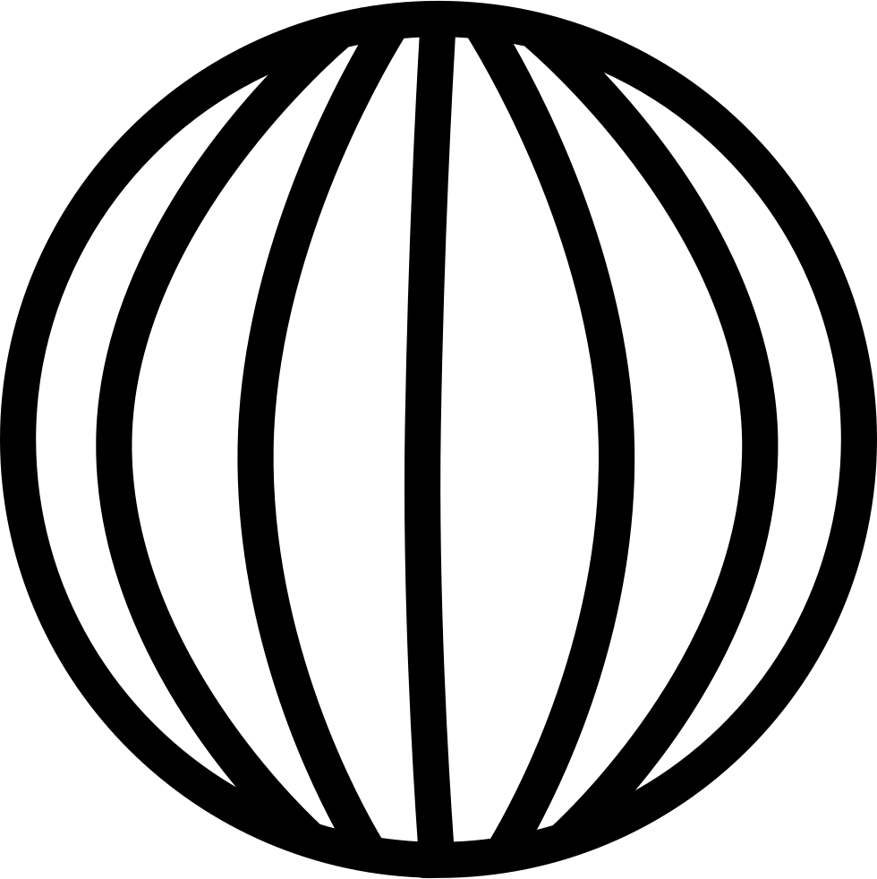 Earth Globe With Vertical Lines Grid Comments - Planeta Tierra Lineas Png (980x982)