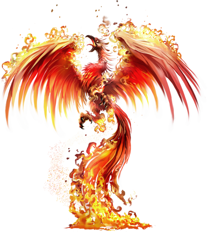 Young Phoenix - Phoenix Dungeons And Dragons (421x470)