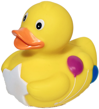 Special Occasion Personalize Rubber Duck By Lilalu - Bath Toy (500x500)
