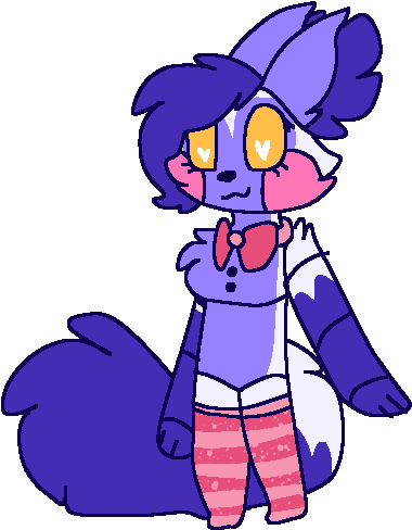 Funtime Foxy X Ballora Grid Adopt By Kittehz-groupz - Adoption (500x500)