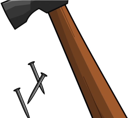 Nail Clipart Hamer - Hammer Clipart (640x480)