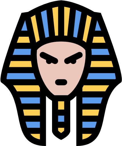Egyptian Pyramids Ancient Egypt Pharaoh Icon - Egyptian Vector Icon Pharaoh Icon (512x512)