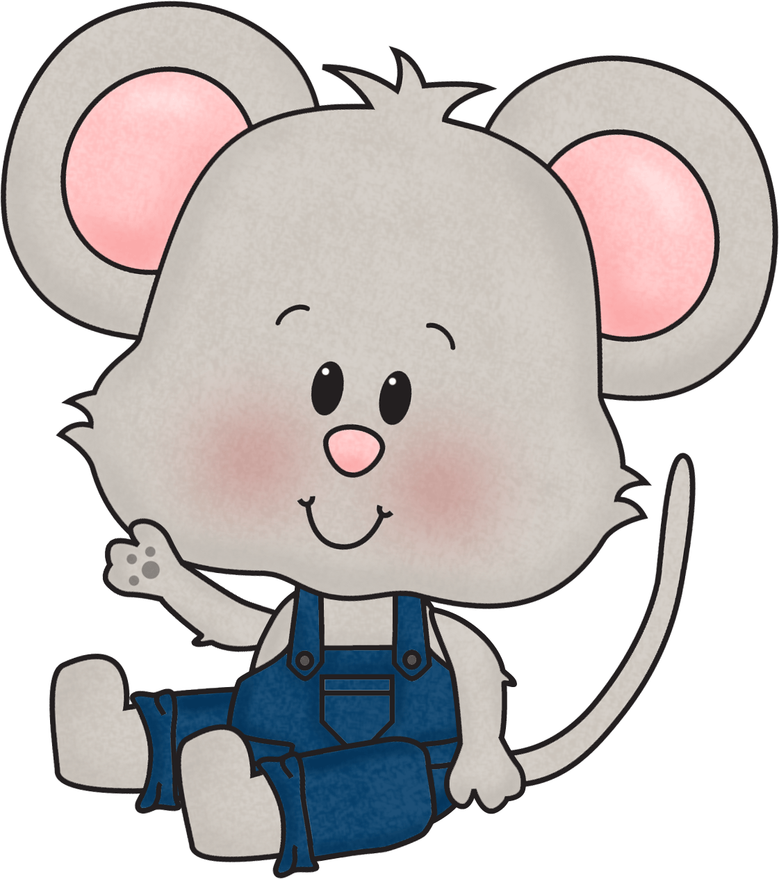 Cute Mouse Clip Art - Cute Clip Art Mouse (1121x1264)