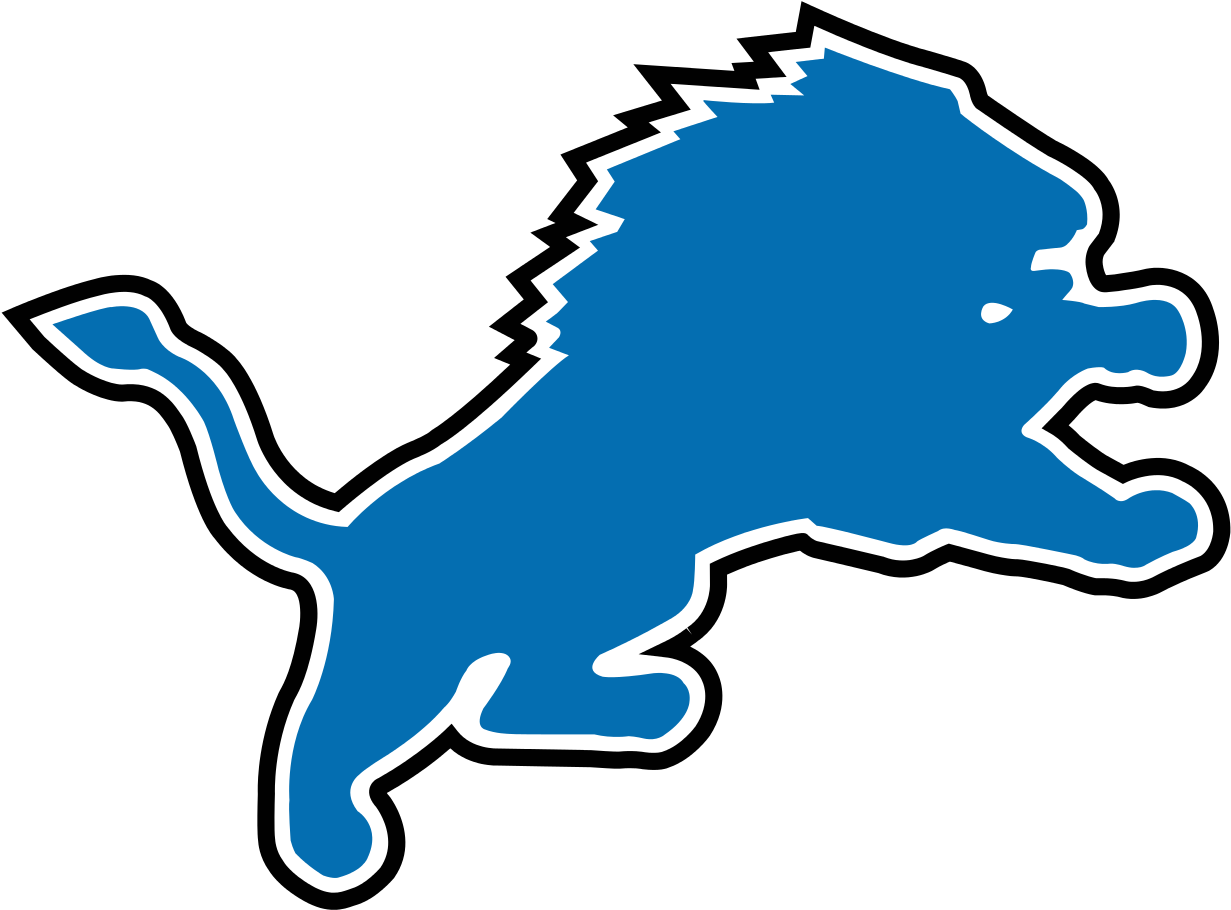 Detroit Lions Decal Large (1280x957)