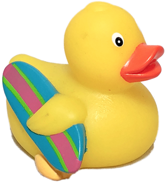Surfer Rubber Duck - Bath Toy (500x500)