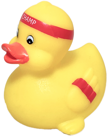 Champion Athlete Rubber Duck - Duck (500x500)