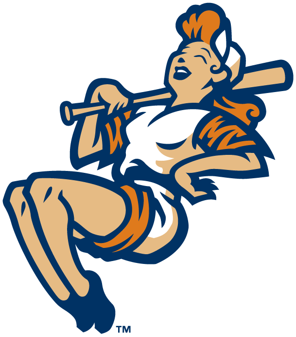 Flying Tiger Pinup - Lakeland Flying Tigers Logo (609x692)