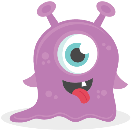 Baby Monster Svg Scrapbook Cut File Cute Clipart Files - Baby Monster Clipart (432x432)