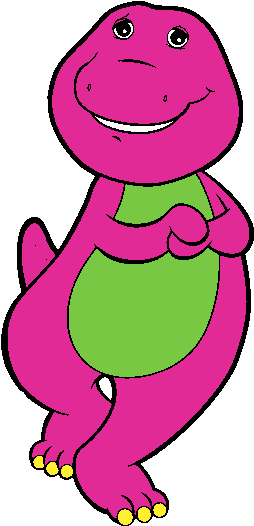 Barney And Friends Clip Art Cartoon Clip Art - Barney The Dinosaur Cartoon (277x532)