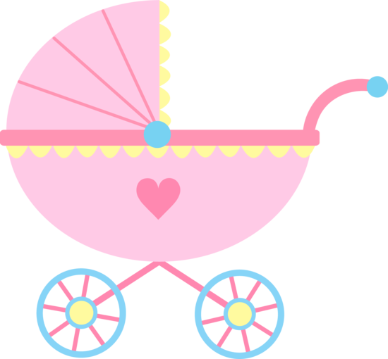 Baby Clipart Girl - Baby Shower Clipart (550x510)