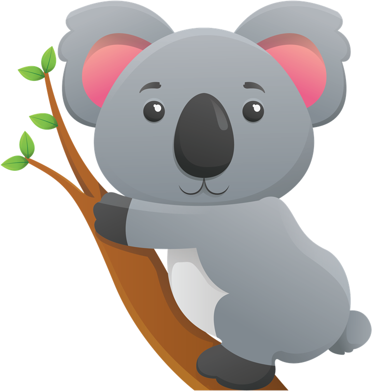 Free To Use Public Domain Koala Clip Art - Koala Bear Clip Art (800x933)