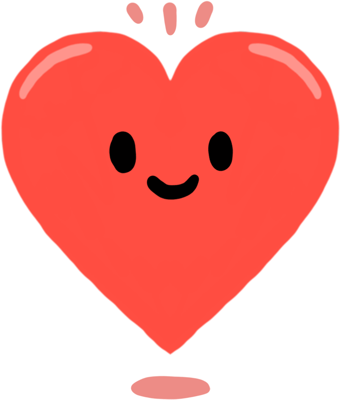 I Love You Kiss Sticker By Geo Law For Ios & Android - Heart (1039x1039)