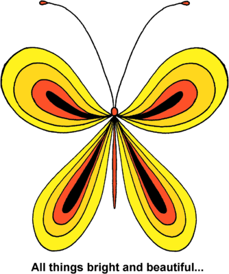 Yellow Butterfly Png Image Download - Clip Art (334x400)