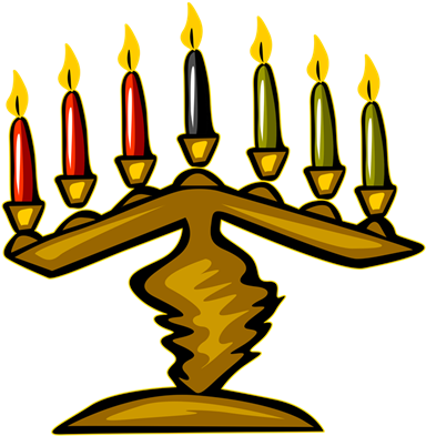 Kwanzaa Kinara Candles - Kinara (400x400)
