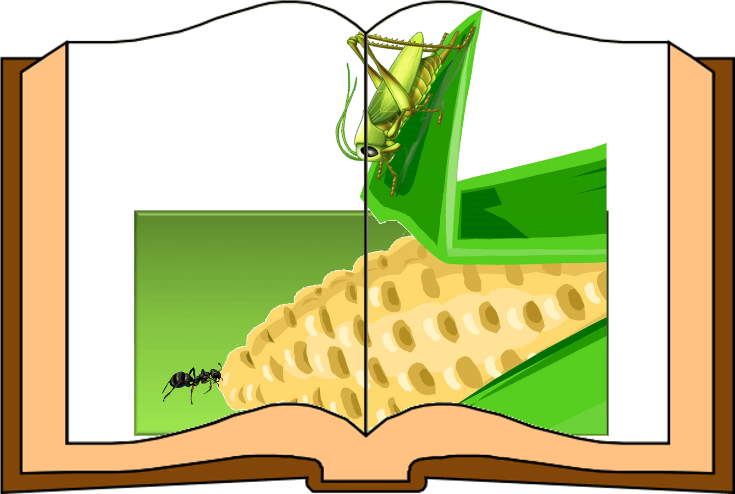 The Ant And The Grasshopper - The Ant And The Grasshopper (1498x1084)