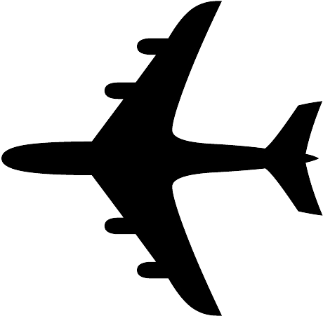 Flight Clipart Study Abroad - Airplane Birthday Theme (510x500)