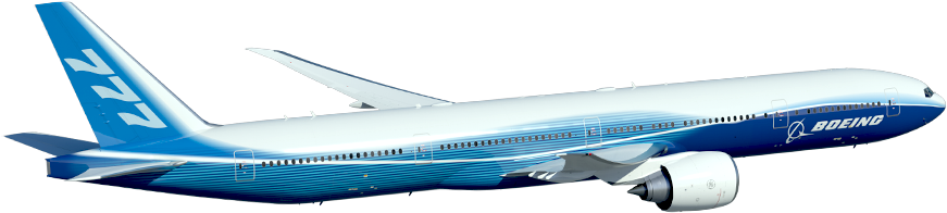 Boeing Png Plane Image - Zvezda 7005 Boeing 767-300 Aircraft Model Kit 1:144 (960x298)