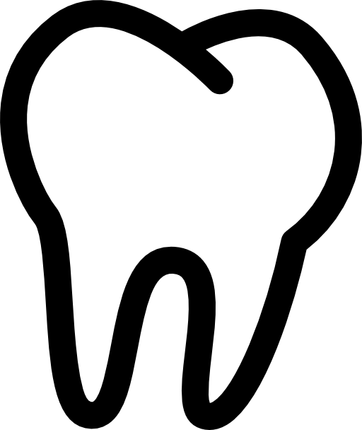 Dental Clip Art Tooth Clipart Image Image - Tooth Silhouette (512x608)