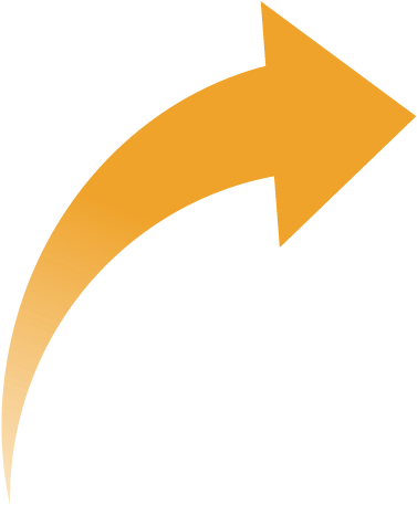 Arrow - Curved Arrow (406x470)