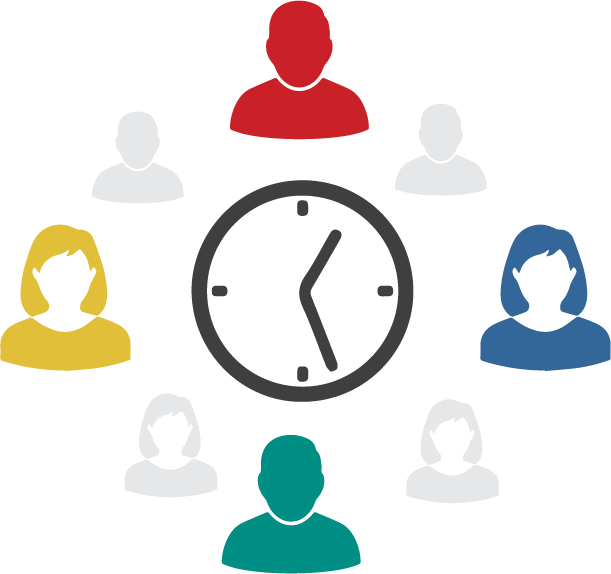 Software Clipart Technical Team - Time Flies So Fast (611x574)