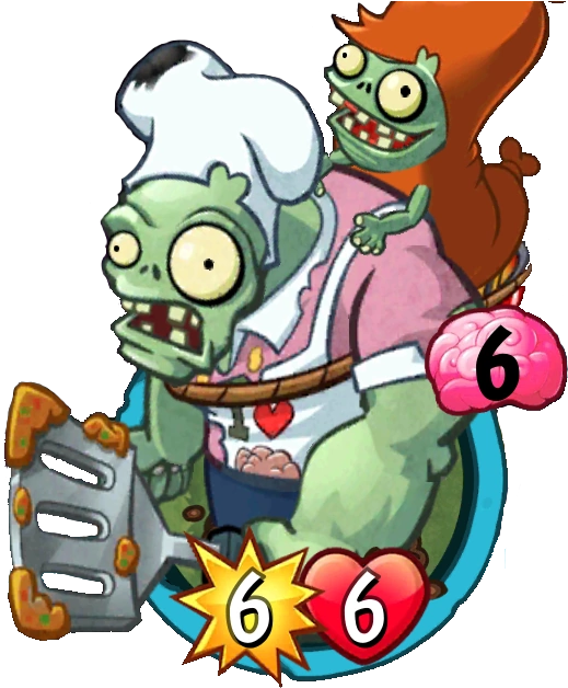King Of The Grill - Pvz Heroes Nurse Gargantuar (547x630)