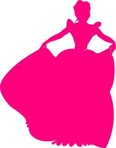 Cinderella's Closet Makes Homecoming Magical - Pink Princess Silhouette (373x475)