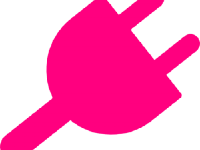 Plug Clipart Pink - Plug Clipart Pink (640x480)