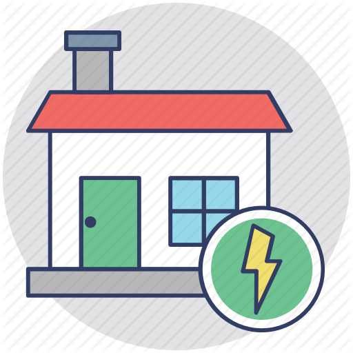 Energy Clipart Electric Power House - Power Station (512x512)