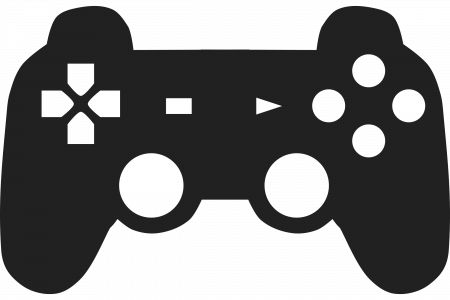 Controller Clipart - Playstation Controller Vector (450x300)